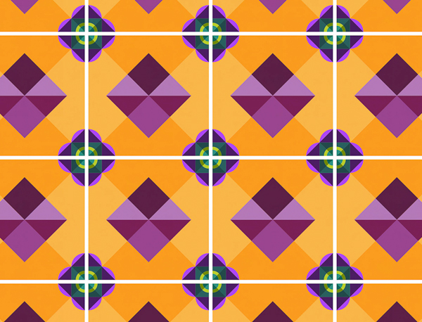 Cactus pear fruit tile Cactus pear fruit tile