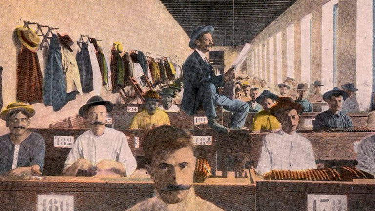 Reader in Cigar Factory, Havana, Cuba